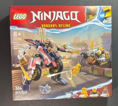 LEGO Ninjago Set 71792 [ Sora's Transforming Mech Bike Racer ] NEW - Image 1 of 4