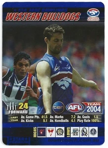 2004 Teamcoach Blue Prize (134) Jade RAWLINGS Western Bulldogs - Picture 1 of 1