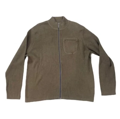 Cárdigan Woolrich para hombre con cremallera talla L bolsillo con cremallera  Foto 1 de 3
