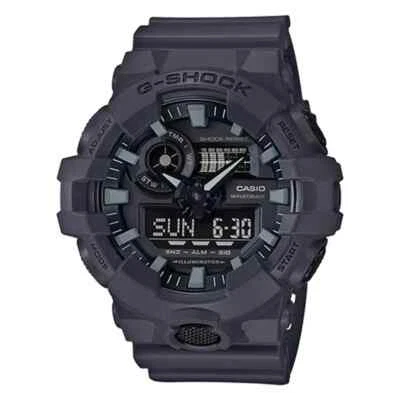 Reloj Casio G-Shock gris oscuro utilitario Ana Digi hora mundial GA-700UC-8A Foto 1 de 2