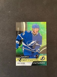 2021-22 Upper Deck Synergy Exceptional Futures Ross Colton Rookie /899 Acetate