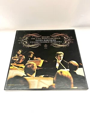 MOZART• THE LATE PIANO CONCERTOS • DANIEL BARENBOIM • Angel SDC-3830 LP Box Set - Image 1 of 4