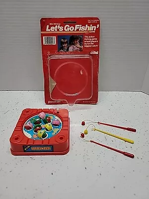 1979 Pressman Mini Windup Let's Go Fishin' Game #57 - Complete & Working - Image 1 of 4