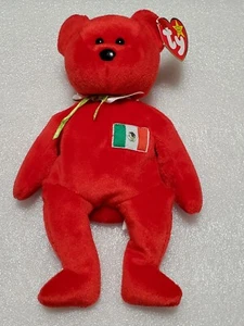 Ty Beanie Babies OSITO Bear 1999 Mexico Retired Mint Condition w/Tags PE Pellets - Picture 1 of 1
