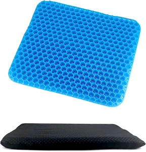 Orthopedic Gel Seat Cushion – Cool, Breathable, Non-Slip for Car & Office Use - Picture 1 of 12