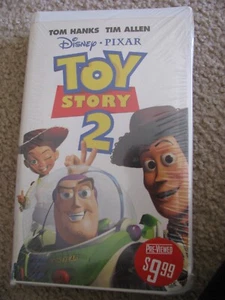 Toy Story 2 - VHS Clamshell - Disney/Pixar - BLOCKBUSTER VIDEO SEALED 2001! - Picture 1 of 3