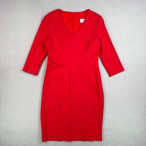 Joseph Ribkoff Vestito Donna 10 Rossetti Rosso Glam Sera Evento Femminile San Valentino