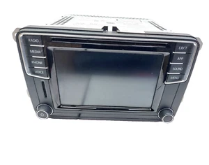 VOLKSWAGEN SHARAN MK2 7N 2017 TOUCH SCREEN STEREO RADIO HEAD UNIT 5K7035200K - Picture 1 of 15