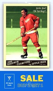 2009 Upper Deck Goodwin Champions #GCP-5 Gordie Howe