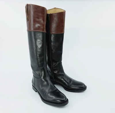 Botas de Montar Enzo Angiolini Mujer 5.5 Cuero Negro Doma Ecuestre Clásicas Foto 1 de 4