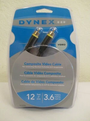 Cable de video compuesto Dynex DX-AV042 12 FT  Foto 1 de 3