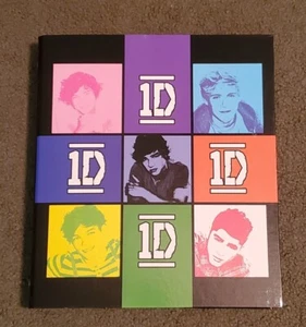 2013 One Direction 1D Rainbow 3 Ring Binder School Supplies Rare Retired - NEW - Picture 1 of 3