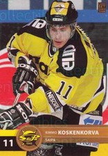 2005-06 Finnish Cardset #308 Kimmo Koskenkorva