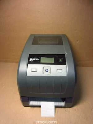 BRADY BBP 33 Thermal 300dpi Label Printer NETWORK USB - TESTED OK + RIBBON - Bild 1 von 4