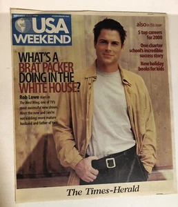 November 1999 USA Weekend Magazine Rob Lowe - Picture 1 of 2