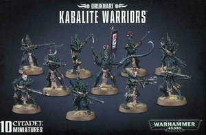 Warhammer 40k Dark Eldar | Drukhari Kabalite Warriors (10) NOS - Bild 1 von 4