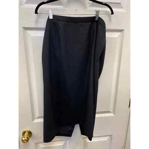 Pendleton Black Pencil Skirt Sz 14 - Picture 1 of 3