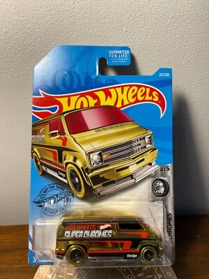 Hot Wheels Super Chromes: Custom '77 Dodge Van Unopened  - Image 1 of 3