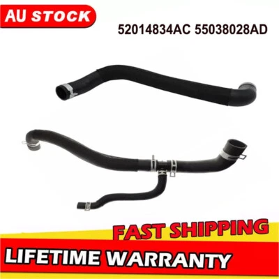 For 14-21 Jeep Grand Cherokee WK 3.0L Radiator Hoses kit 55038028AD 55038027AE - image 1 of 4