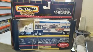 Camión fundido a presión Matchbox coleccionables plataformas milenarias historia de automóviles nuevo en caja - Imagen 1 de 2