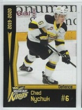 2019-20 Brandon Wheat Kings (WHL) Chad Nychuk
