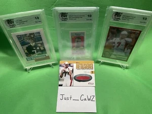 Ben Roethlisberger 2004 SAGE Jersey GOLD J17 #/25 RC Patch + 3x 10 GEMS! - Picture 1 of 11