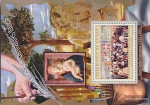 Guinea bloque 2188 nuevo con goma original 2012 pinturas Italiano maestro - Imagen 1 de 1