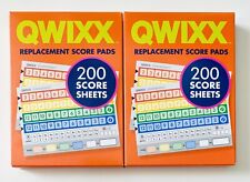  Gamewright Qwixx, Replacement Score Cards Action Game