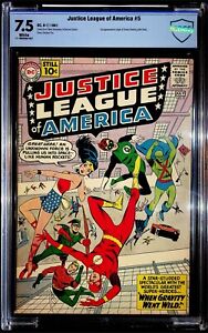 Justice League of America #5, 1961, First Doctor Destiny, CBCS 7.5 (like CGC)