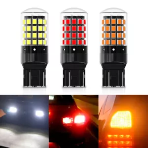 2X 1156 BA15S P21W 1157 LED Bulbs CanBus Lamp for Turn Signal Reverse Tail Light - Foto 1 di 25
