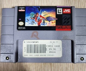 Star Wars - Super Empire Strikes Back - Super Nintendo SNES - Bild 1 von 2