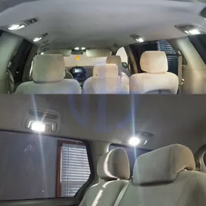 14 x bombillas interiores LED blancas luz matrícula para 2004-2017 2018 2019 Sienna - Imagen 1 de 7