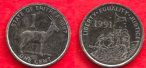 ERITREA . 10 CENTS 1997 . FDC / UNC - Bild 1 von 1