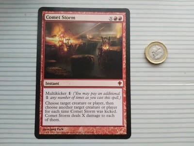 Magic: the Gathering - Worldwake ~ Mythic ~ Comet Storm (OVERSIZED) - Image 1 of 2