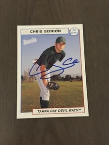 2005 Topps Bazooka #194 CHRIS SEDDON Rookie RC HAND SIGNED Auto Autographed - Picture 1 of 2