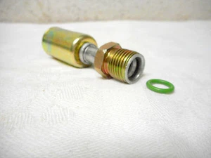 BEADLOCK A/C FITTING,CRIMP,MALE INSERT O RING,STRAIGHT #6 HOSE/NU BL1801 35B1801 - Foto 1 di 1