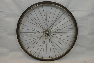 Wolber 27" Front Road Bike Wheel Mallard Hub Silver OLW96 17mm 36S AV - Image 1 of 4