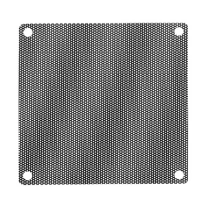 20PCS PC Dust Filter, 90x90mm PVC Computer Case Dustproof Mesh, Black - Zdjęcie 1 z 5