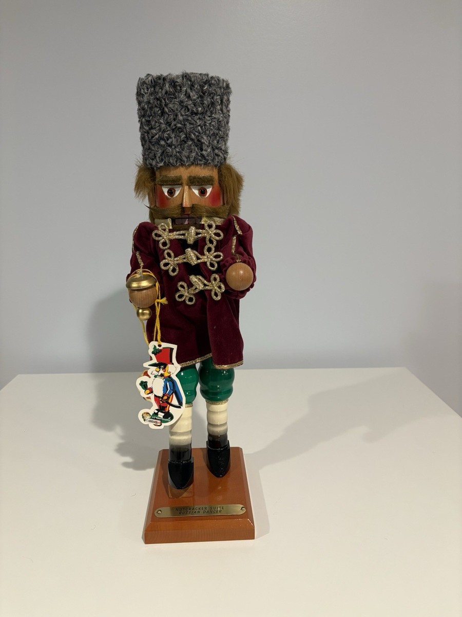 Wooden Nutcracker Steinbach 19.25" Handmade German - Traditional Santa ...