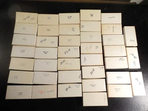1976-82 NBA Original storage boxes for team slides U PICK Pacers Celtics Knicks - Picture 1 of 15