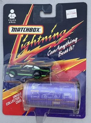 Matchbox Black PORSCHE 935 1991 LIGHTNING LR750 New Green Black 15%OFF - Image 1 of 3