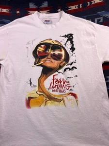 Vintage 1998 Fear and Loathing in Las Vegas Movie T-Shirt Size L Johnny Depp 90s - Bild 1 von 10