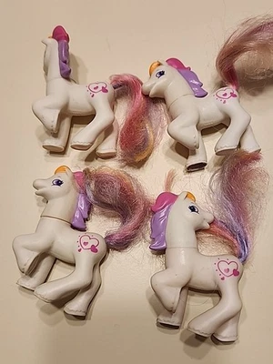 My Little Pony Light Heart 1998 McDonald’s Happy Meal Toy Lot Of 4 - Image 1 of 4