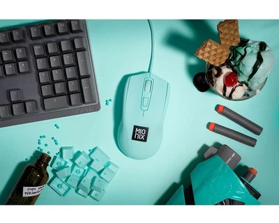 Mionix Gaming + Artists Maus Avior Ice Cream Eis Optisch USB PC Mouse 5000 DPI - Bild 1 von 4
