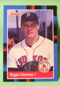 Donruss 1988 - Roger Clemens #51 última línea comienza con desde - Medias Rojas de Boston - Imagen 1 de 2
