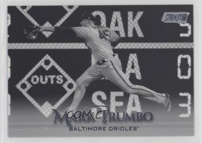 2019 Topps Stadium Club Black & White Mark Trumbo #75 - Image 1 of 2