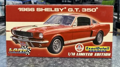EXACT DETAIL SERIES LANE COLLECTIBLES 1966 SHELBY G.T. 350 1:18 DIE CAST CAR - Image 1 of 4