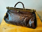 Arzttasche Doktortasche Arztkoffer Hebammen Leder Vintage Stil