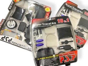 PSP Accessory Bundle Travel Kit - Picture 1 of 7