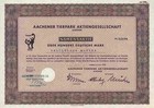 Aachener Tierpark AG Zoo 1970 Aachen Drimborn Stettner Affen Drimborner Wäldchen